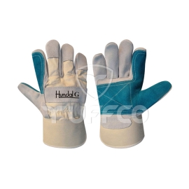 GANTS CROUTE RENFORCEE ET TOIL BLEU HG